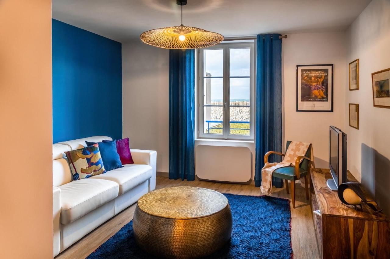 Les Letruns - Appart - 3 Pers - Vue Sur La Mer Saint-Malo Exterior foto